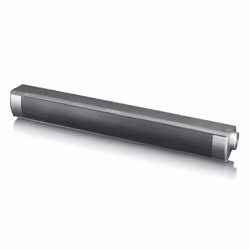 Ices ISB-020 haut-parleur soundbar Argent 2.0 canaux 10 W