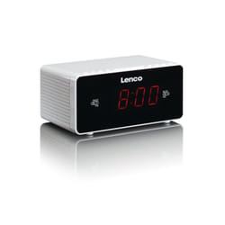 Lenco CR-510 Horloge Numérique Argent