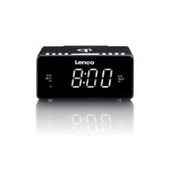 Lenco CR-550 Horloge Noir