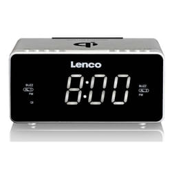 Lenco CR-550 Horloge Numérique Argent