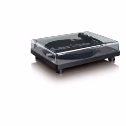 Lenco L-30BK platine Tourne-disque entraîné par courroie Noir Semi-automatique