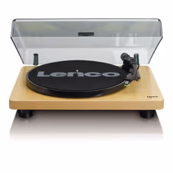 Lenco L-30, Tourne-disque entraîné par courroie, Semi-automatique, Bois, Bois, 33,45 tr/min, Secteur