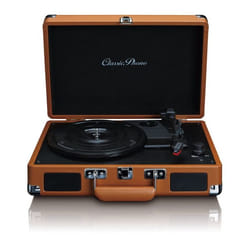 Lenco TT-10 Tourne-disque entraîné par courroie Noir, Marron, Acier inoxydable Automatique