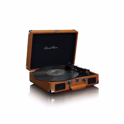 Lenco TT-10 Tourne-disque entraîné par courroie Noir, Marron, Acier inoxydable Automatique