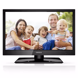 Lenco DVL-1962, 48,3 cm (19"), 1366 x 768 pixels, HD, LED, DVB-C, DVB-S2, DVB-T, DVB-T2, Noir