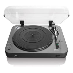 Lenco LBT-120BK platine Tourne-disque entraîné par courroie Noir Semi-automatique
