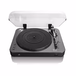 Lenco LBT-120BK platine Tourne-disque entraîné par courroie Noir Semi-automatique