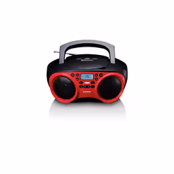 Lenco SDC-501, 1,2 kg, Rouge, Lecteur CD portable