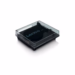 Lenco LS-10 Tourne-disque entraîné par courroie Noir Semi-automatique