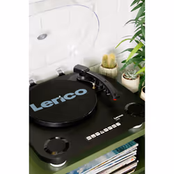 Lenco LS-40BK Tourne-disque entraîné par courroie Noir Semi-automatique - Vue supplémentaire 10