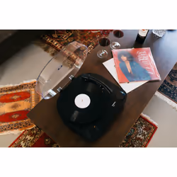 Lenco LS-40BK Tourne-disque entraîné par courroie Noir Semi-automatique - Vue supplémentaire 7