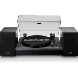 Lenco LS-300 Tourne-disque entraîné par courroie Noir