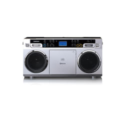 Lenco SCD-580 Numérique 10 W FM Noir, Gris, Argent Lecture de MP3