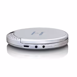 Lenco CD-201 Lecteur de CD Lecteur CD portable Argent