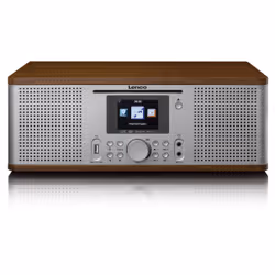Lenco DIR-270WD, Personnel, Analogique et numérique, DAB+, FM, PLL, 20 W, AAC, MP3, WAV, LCD