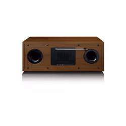 Lenco DIR-270WD Radio portable Personnel Analogique et numérique Argent, Bois