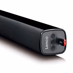 Lenco SB-080BK haut-parleur soundbar Noir 2.1 canaux 80 W
