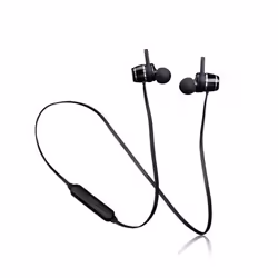 Lenco EPB-030BK, Sans fil, Musique, Écouteurs, Noir