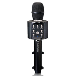 Lenco BMC-090 Noir Microphone de karaoké