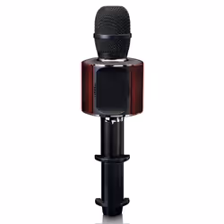 Lenco BMC-090 Noir Microphone de karaoké