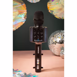 Lenco BMC-090 Noir Microphone de karaoké - Vue supplémentaire 9