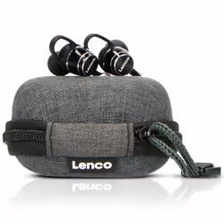 Lenco EPB-160BK, Sans fil, Sports, 20 - 20000 Hz, 110 g, Écouteurs, Noir