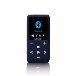 Lenco Xemio-861, Lecteur MP4, 8 Go, TFT, Bleu
