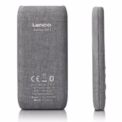 Lenco Xemio-861 Lecteur MP4 8 Go Gris - Vue supplémentaire 5