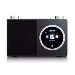 Lenco DIR-70, Internet, Analogique et numérique, DAB+, FM, TFT-LCD, 6,1 cm (2.4"), 10 m