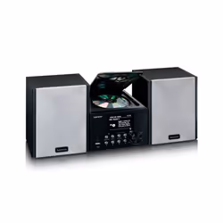 Lenco MC-250 ensemble audio pour la maison Système mini audio domestique 24 W Noir
