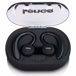 Lenco EPB-460BK écouteur/casque Écouteurs TWS Crochets auriculaires Sports Micro-USB Bluetooth Noir - Vue supplémentaire 5