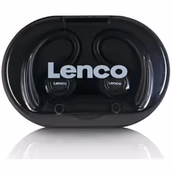 Lenco EPB-460BK écouteur/casque Écouteurs TWS Crochets auriculaires Sports Micro-USB Bluetooth Noir - Vue supplémentaire 8