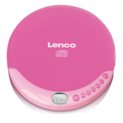 Lenco CD-011 Lecteur CD portable Rose