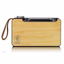 Lenco PDR-040 Portable Analogique et numérique Bambou, Noir - Vue supplémentaire 4