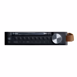 Lenco PDR-040 Portable Analogique et numérique Bambou, Noir - Vue supplémentaire 5