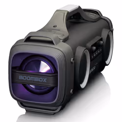 Lenco SPR-200BK haut-parleur portable et de fête Enceinte portable stéréo Noir 50 W