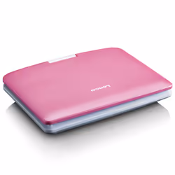 Lenco DVP-920PK Lecteur DVD/Blu-Ray portable Lecteur DVD portable Convertible 22,9 cm (9") Rose, Blanc - Vue supplémentaire 7