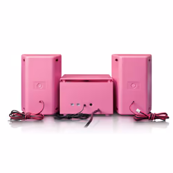 Lenco MC-013PK Système stéréo portable Numérique 4 W FM Rose Lecture de MP3 - Vue supplémentaire 4