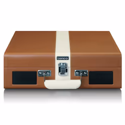 Lenco TT-120BNWH Tourne-disque entraîné par courroie Marron, Blanc - Vue supplémentaire 5