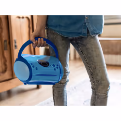 Lenco SCD-24BU kids Portable Bleu - Vue supplémentaire 10