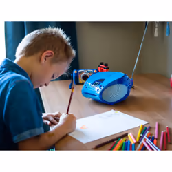 Lenco SCD-24BU kids Portable Bleu - Vue supplémentaire 9