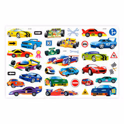 Lenco HPB-110 Kids Kopfhörer BT blau 85DB Limite akku stickers Bleu - Vue supplémentaire 4