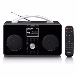 Lenco PIR-645BK, Portable, Numérique, DAB, FM, 6 W, AAC, 2-voies