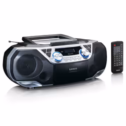 Lenco SCD-720SI Radio portable Numérique Noir, Argent - Vue supplémentaire 6