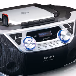 Lenco SCD-720SI Radio portable Numérique Noir, Argent - Vue supplémentaire 7