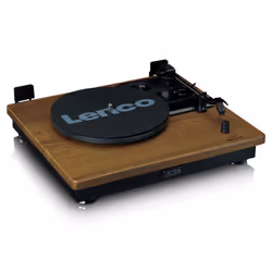 Lenco LS-100WD platine Tourne-disque entraîné par courroie Noir, Chêne Automatique - Vue supplémentaire 4