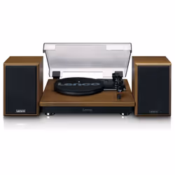 Lenco LS-100WD platine Tourne-disque entraîné par courroie Noir, Chêne Automatique - Vue supplémentaire 5