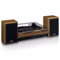 Lenco LS-100WD platine Tourne-disque entraîné par courroie Noir, Chêne Automatique - Vue supplémentaire 6