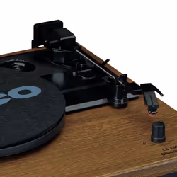 Lenco LS-100WD platine Tourne-disque entraîné par courroie Noir, Chêne Automatique - Vue supplémentaire 7