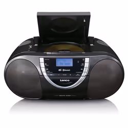 Lenco SCD-600 Lecteur CD personnel Noir, Argent